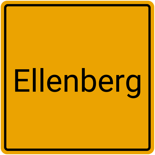 Meldebestätigung Ellenberg