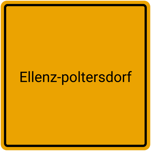 Meldebestätigung Ellenz-Poltersdorf