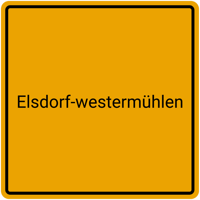 Meldebestätigung Elsdorf-Westermühlen