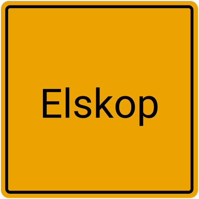 Meldebestätigung Elskop