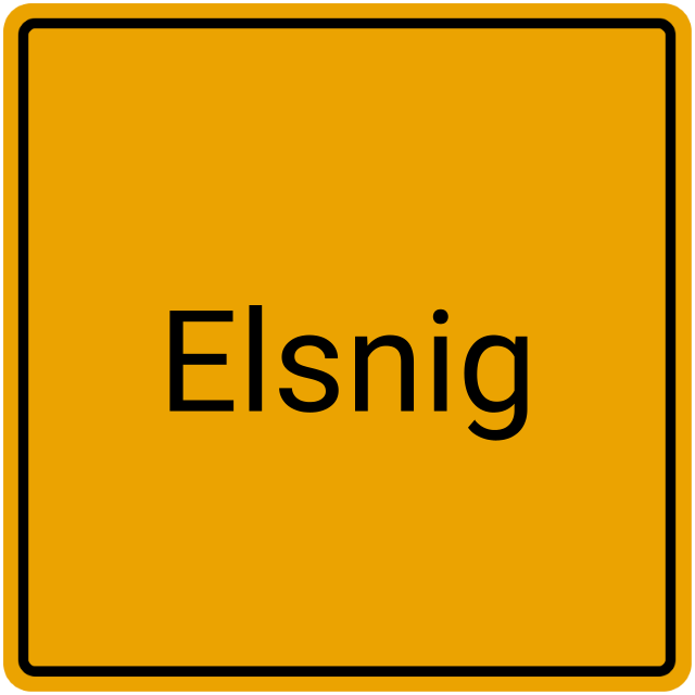 Meldebestätigung Elsnig