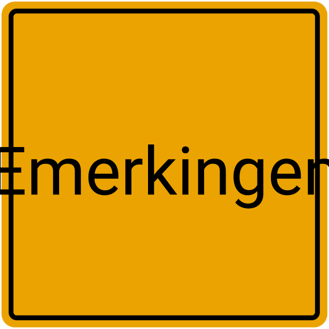 Meldebestätigung Emerkingen