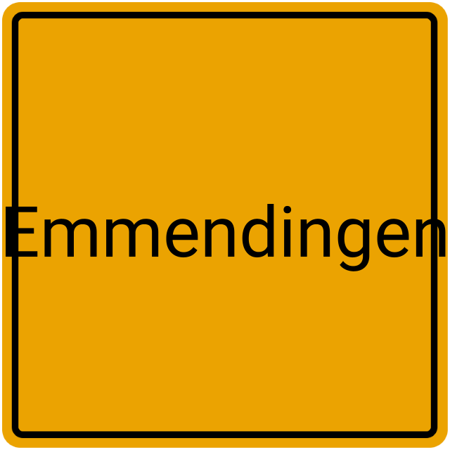 Meldebestätigung Emmendingen