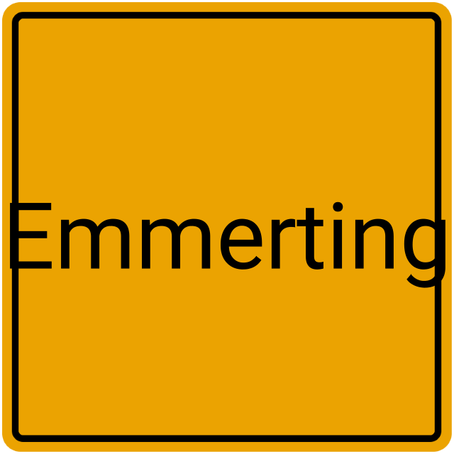 Meldebestätigung Emmerting