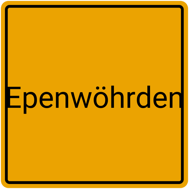 Meldebestätigung Epenwöhrden