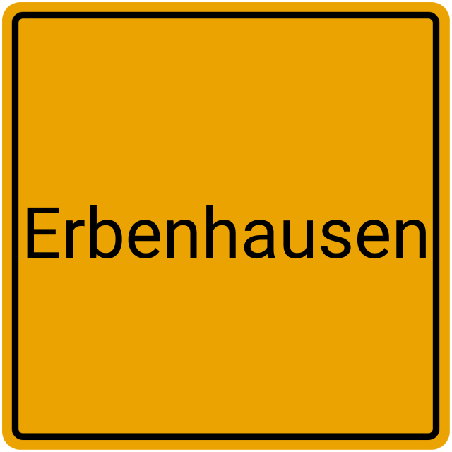 Meldebestätigung Erbenhausen