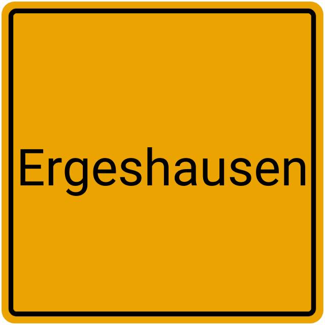 Meldebestätigung Ergeshausen