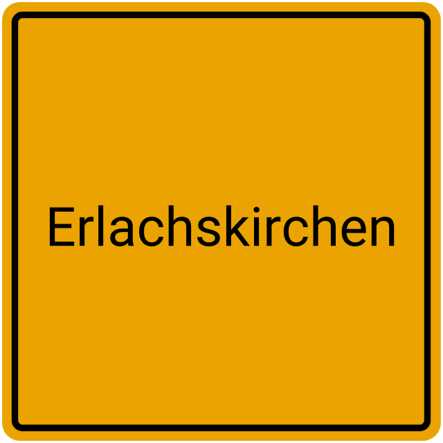 Meldebestätigung Erlachskirchen