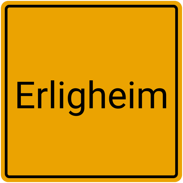 Meldebestätigung Erligheim