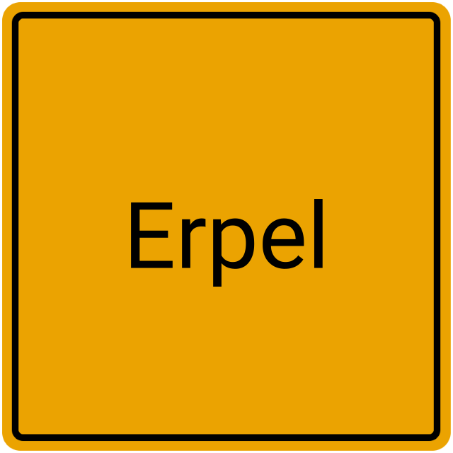 Meldebestätigung Erpel