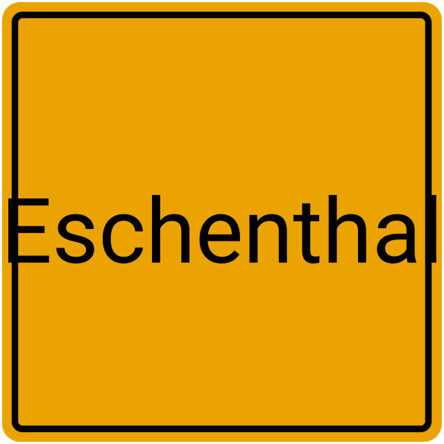 Meldebestätigung Eschenthal