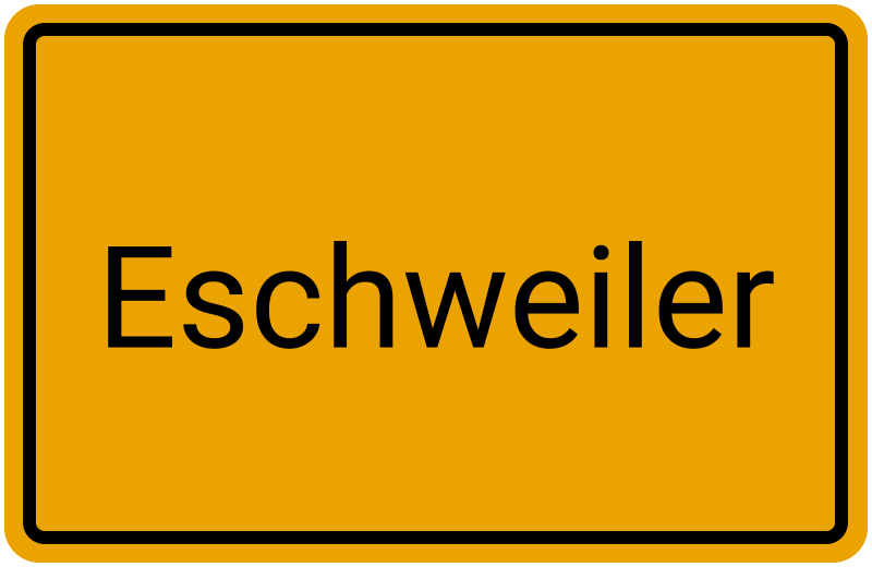 Meldebestätigung Eschweiler