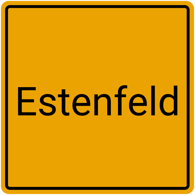 Meldebestätigung Estenfeld