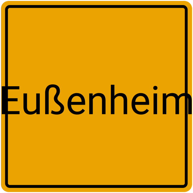 Meldebestätigung Eußenheim