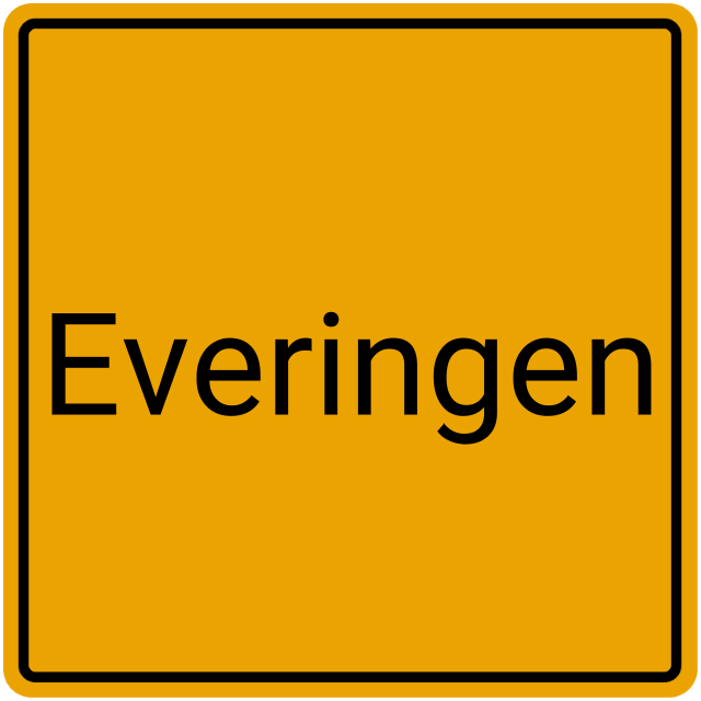 Meldebestätigung Everingen