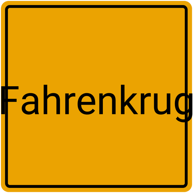 Meldebestätigung Fahrenkrug