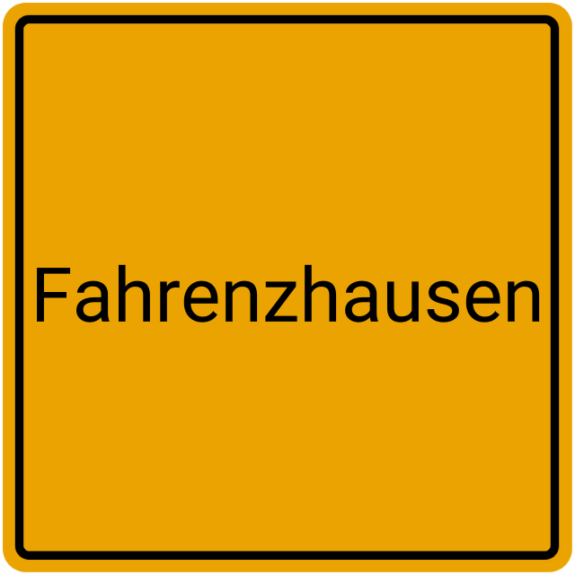 Meldebestätigung Fahrenzhausen