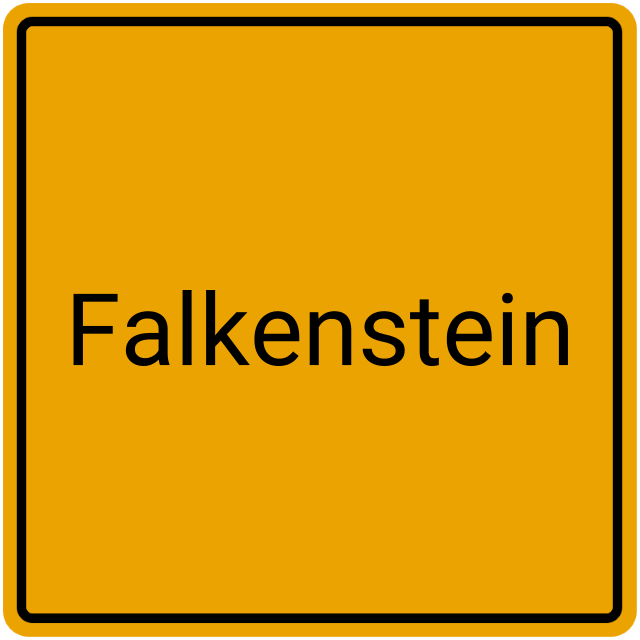 Meldebestätigung Falkenstein