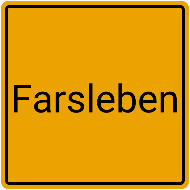 Meldebestätigung Farsleben