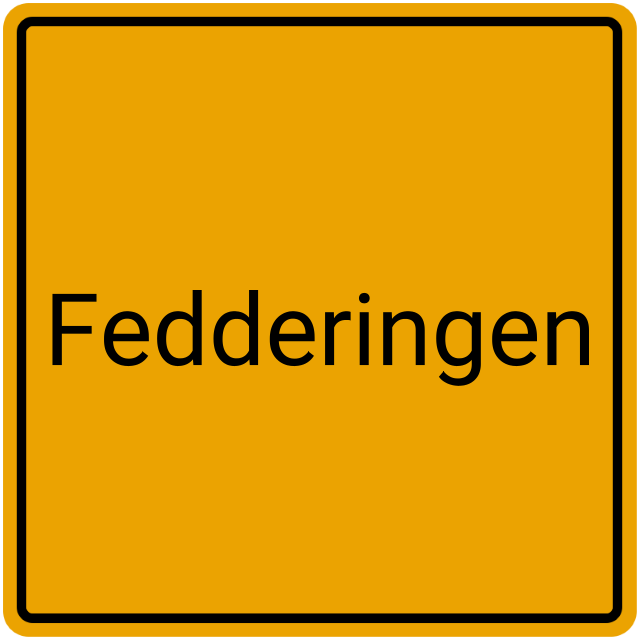 Meldebestätigung Fedderingen