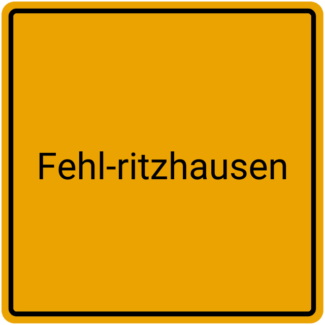 Meldebestätigung Fehl-Ritzhausen