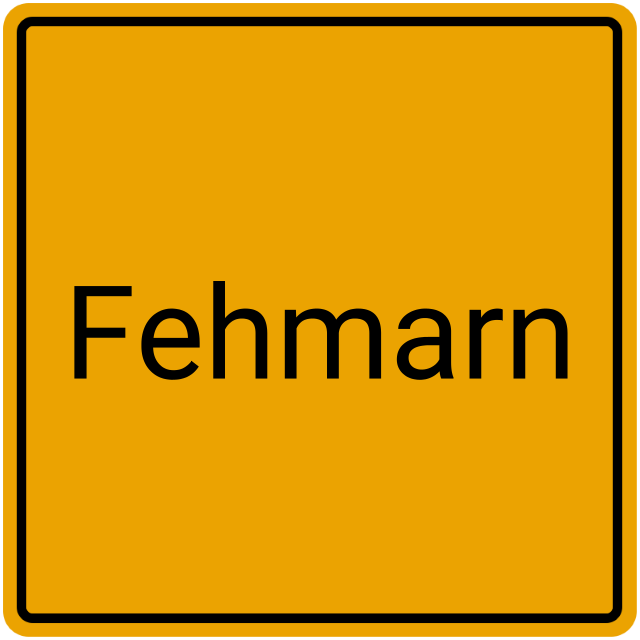 Meldebestätigung Fehmarn