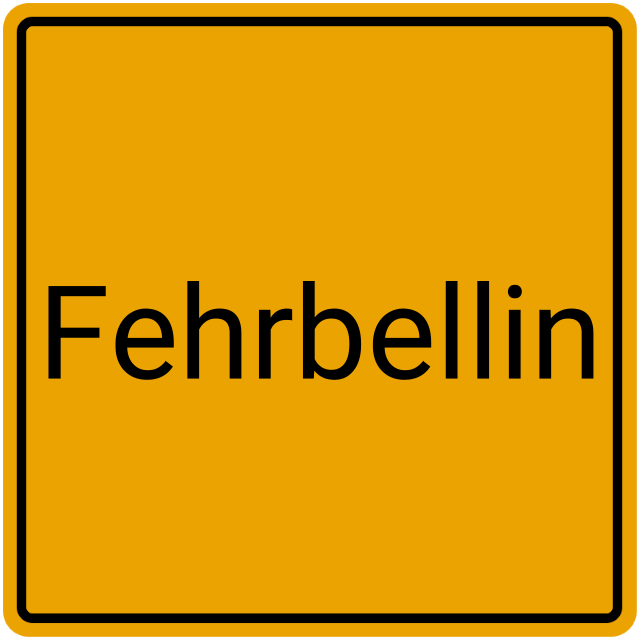 Meldebestätigung Fehrbellin