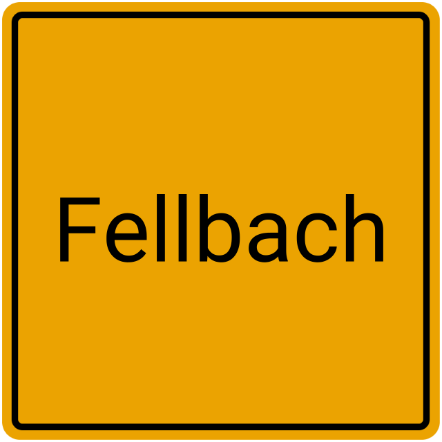 Meldebestätigung Fellbach