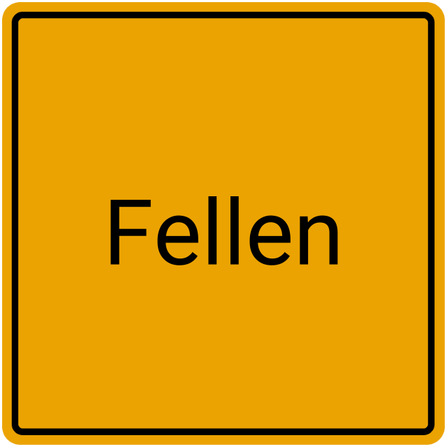 Meldebestätigung Fellen