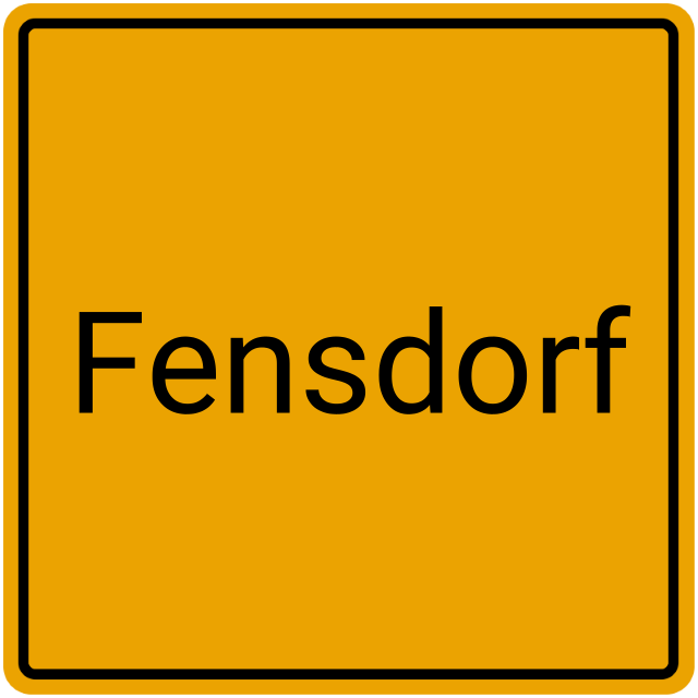 Meldebestätigung Fensdorf
