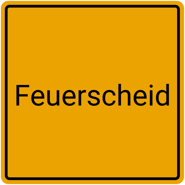 Meldebestätigung Feuerscheid