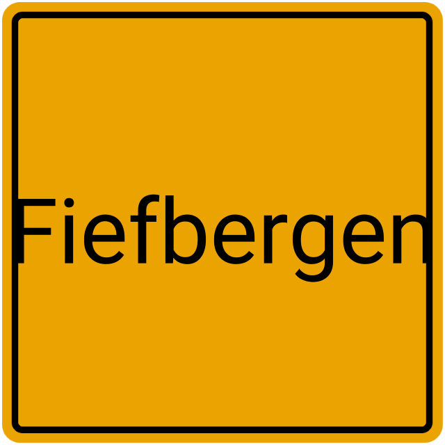 Meldebestätigung Fiefbergen