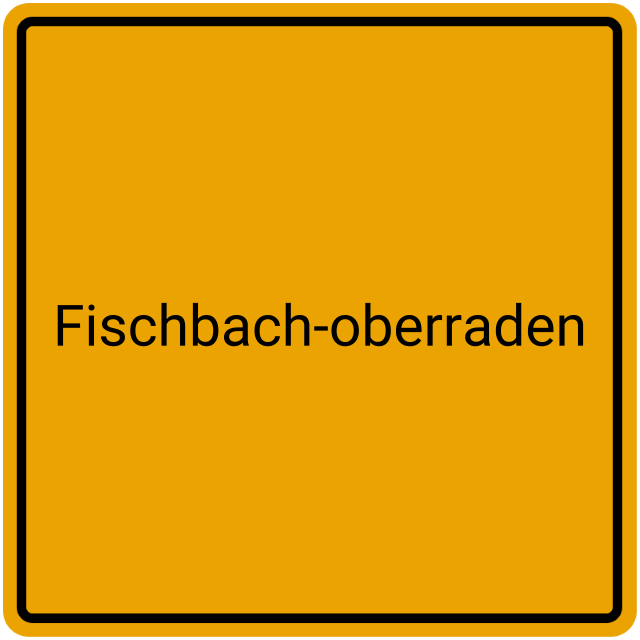 Meldebestätigung Fischbach-Oberraden