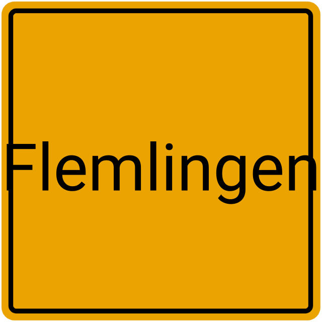 Meldebestätigung Flemlingen