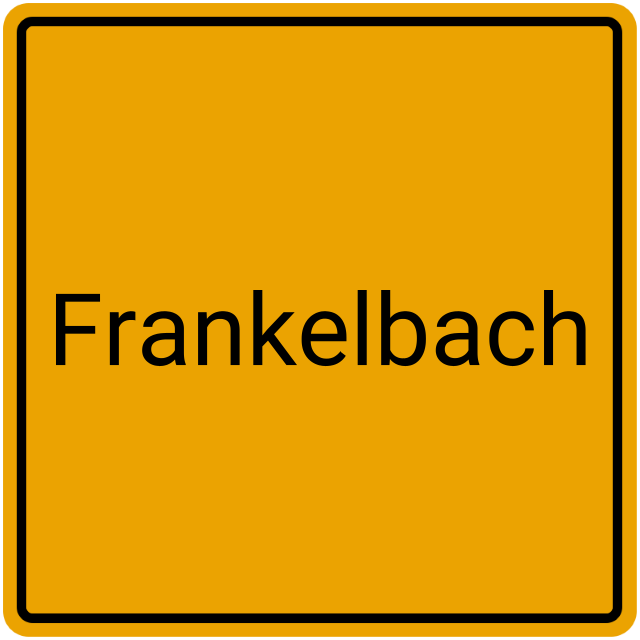 Meldebestätigung Frankelbach