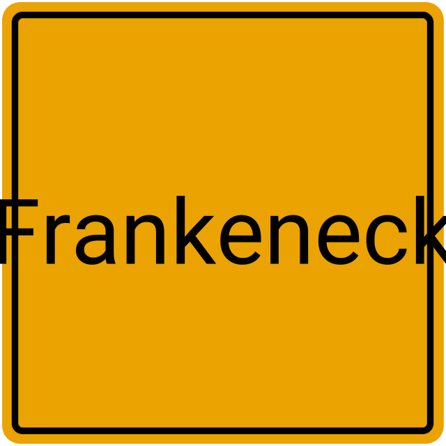 Meldebestätigung Frankeneck