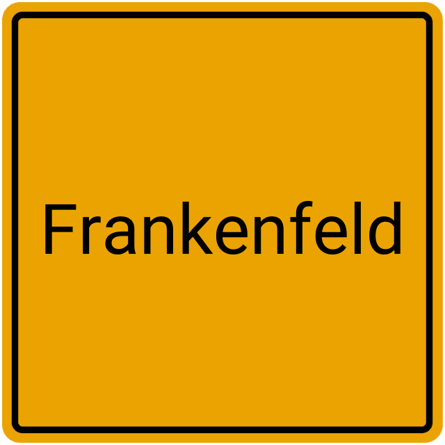 Meldebestätigung Frankenfeld