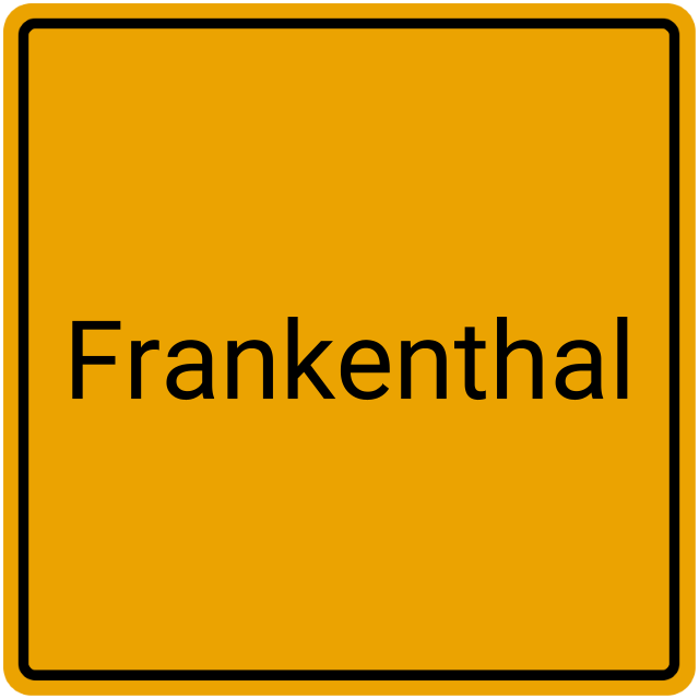 Meldebestätigung Frankenthal