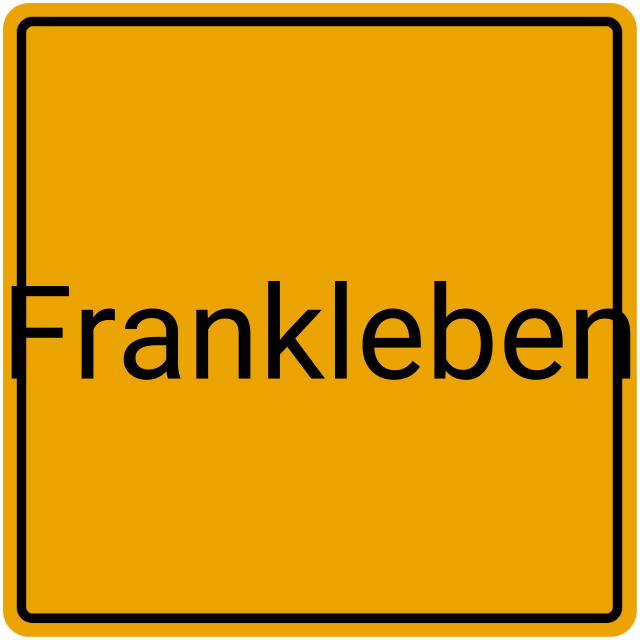 Meldebestätigung Frankleben
