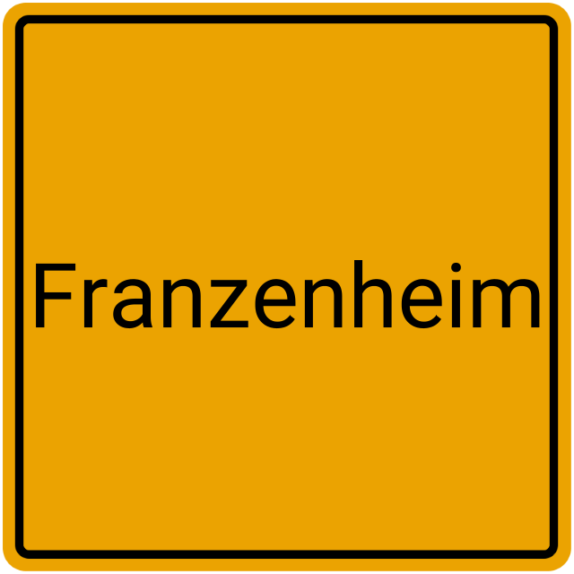 Meldebestätigung Franzenheim