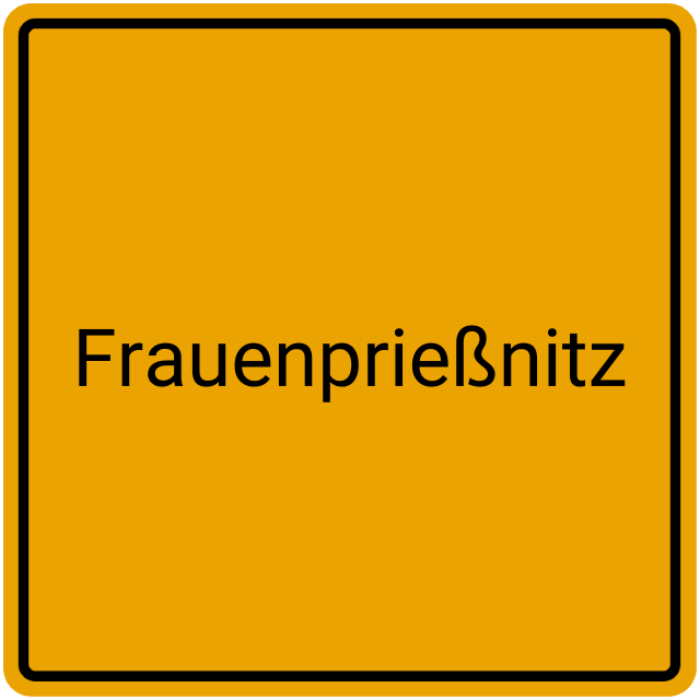 Meldebestätigung Frauenprießnitz