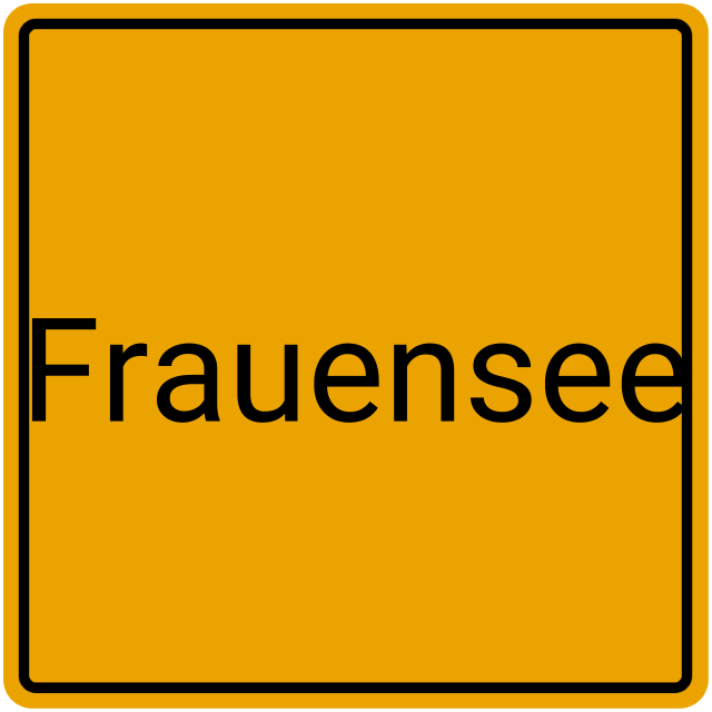 Meldebestätigung Frauensee