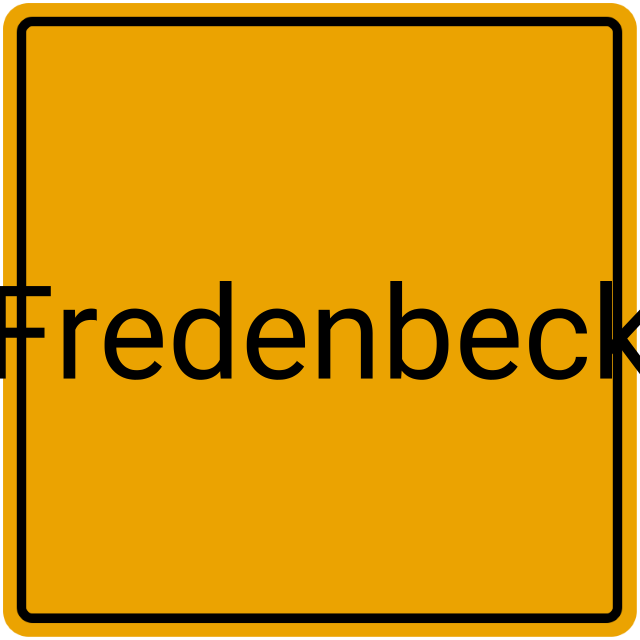 Meldebestätigung Fredenbeck