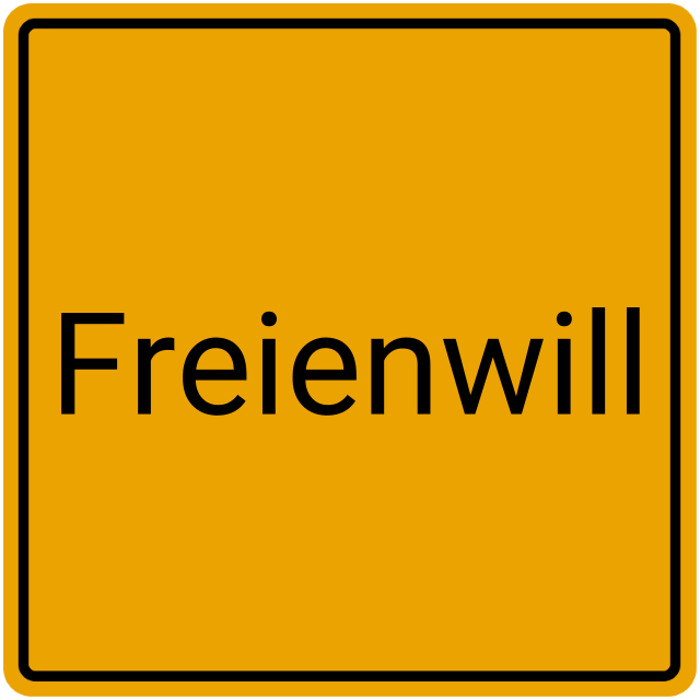 Meldebestätigung Freienwill