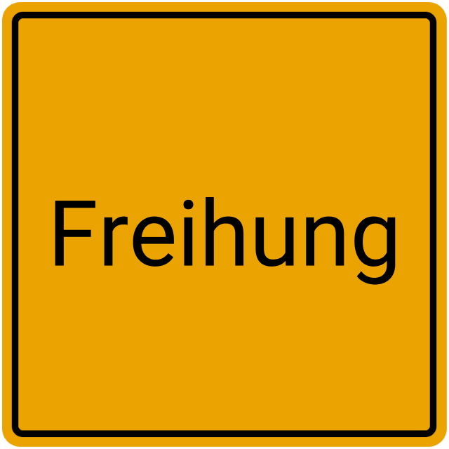 Meldebestätigung Freihung