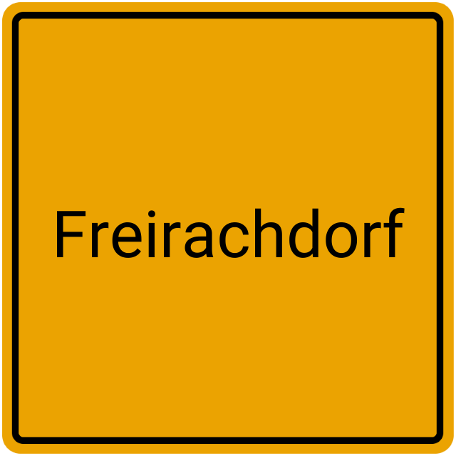 Meldebestätigung Freirachdorf