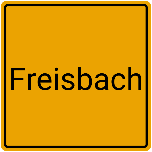 Meldebestätigung Freisbach
