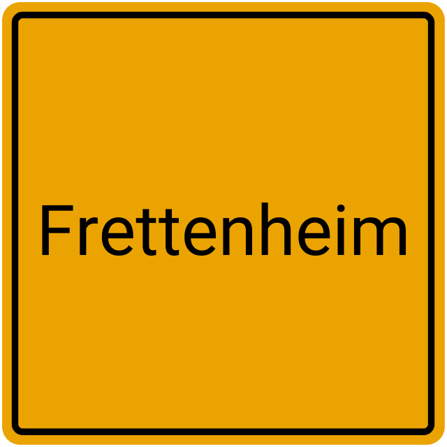 Meldebestätigung Frettenheim