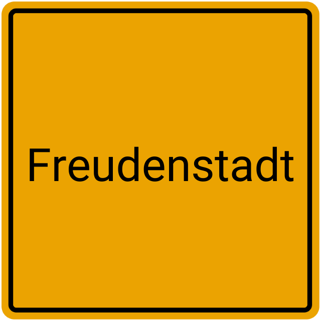 Meldebestätigung Freudenstadt