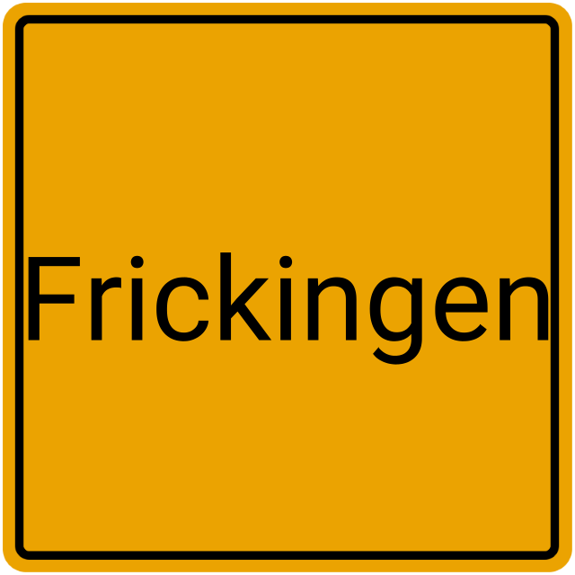 Meldebestätigung Frickingen